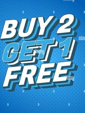 Closet Clear Out Buy 2, Get 1 Free Sale on Everything Today Only!